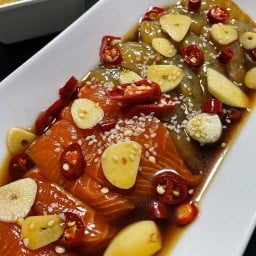 แซลมอนดอง By Ailyn  นวมินทร์