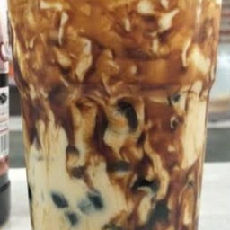 นมสดไข่มุกบราวน์ชูก้า