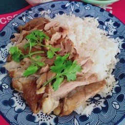 ข้าวหมูทอดจัดหนัก