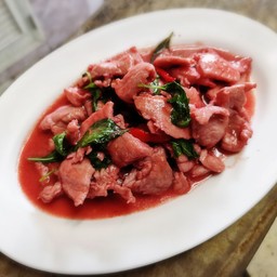 หมูผัดเต้าหู้ยี้