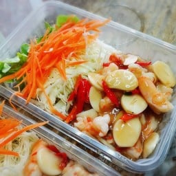 กุ้งผัดพริกขี้หนู