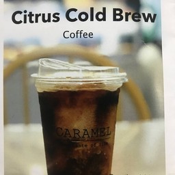 Citrus cold brew coffee