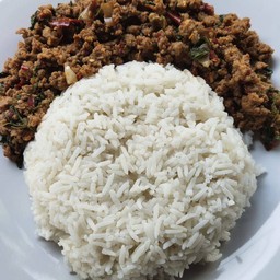 ข้าวกะเพราหมูสับ