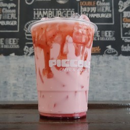 Strawberry fresh milk