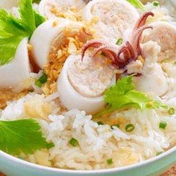 ข้าวต้มปลาหมึก