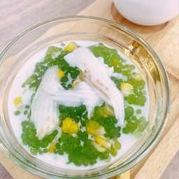 สาคูข้าวโพดมะพร้าวอ่อน