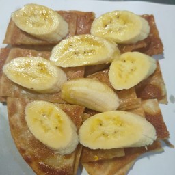 โรตีกรอบหน้ากล้วย