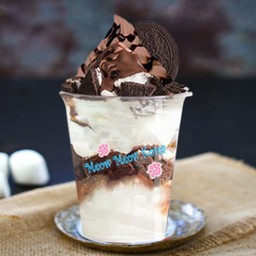 ไอศกรีมซันเดย์ใหญ่ โอริโอ้ชอคโกแลต Icecream Sundae Oreo Chocolate Large 3010