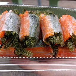 กระเพราะโครตเผ็ดและสาหร่ายพวงองุ่น ร้านข้าวที่เป็นร้านค้าไง