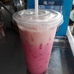 นมเย็น (นมชมพู ใช้นมสดเมจิก)