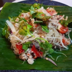 ยำวุ้นเส้นหมูสับ