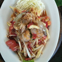 ตำไทยกุ้งสด