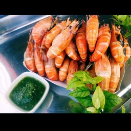 กุ้งเผา Size S (กุ้งหัวแก้ว) ครึ่งกิโลกรัม