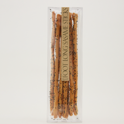 ขนมปังขาไก่งาดำแบบยาว