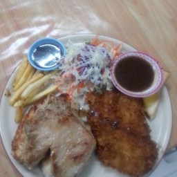 เสต็กยักษ์ (รวม) หมู ไก่ ปลา