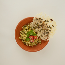 พาสต้าซอสเพสโต้ เมล็ดฟักทอง