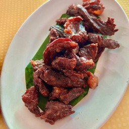 เนื้อแดดเดียวทอด