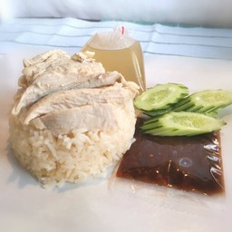 ข้าวมันไก่สับ