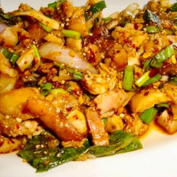 ลาบไก่ย่าฃ