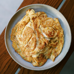 ไข่เจียวต้นหอม (กับข้าว)