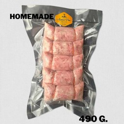 แหนมหมูจัมโบ้ 5 ชิ้น (แบบสด) แพ็คสูญญากาศ