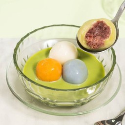 บัวลอยลาวา ชาเขียว