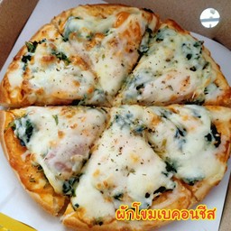 ผักโขมเบคอนชีส