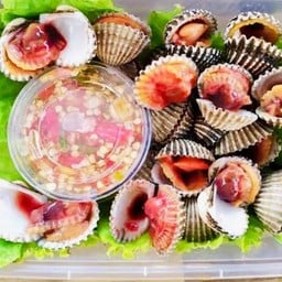 หอยแครงลวก