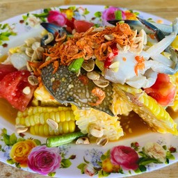 ตำข้าวโพดปูม้า