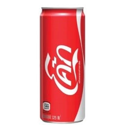 โค้กกระป๋อง พร้อมน้ำแข็ง