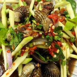 ยำหอยแครงมะม่วง