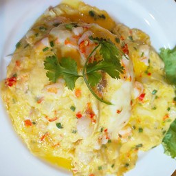ข้าวไข่ข้นกุ้ง