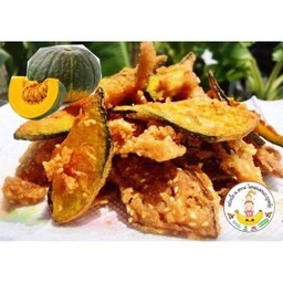 ฟักทองทอดรื่นรมย์ Fried ชุดเล็ก 1ชุด (Size Small)