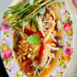 ตำไส้ย่าง