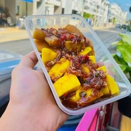 ยำผลไม้ดองรวม  นำ้ปลาหวาน