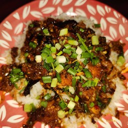 ข้าวกระเพราไก่กรอบ