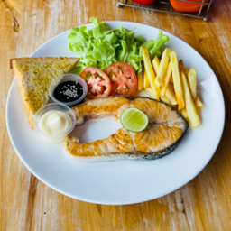 สเต็กปลาแซลมอน