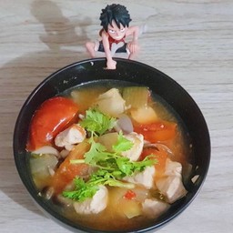 ต้มยำเห็ดอกไก่