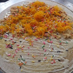 ฝอยทอง+เรนโบว์+เนย+นม