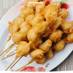 ลูกชิ้นปลาทอด (ชุด 10 ไม้)