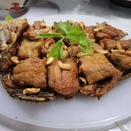 ปลากระพงทอดน้ำปลา