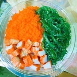 ข้าวหน้าปูอัดซาซิมิมิกซ์