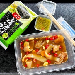 หมึกสด ดองซีอิ๊ว (สาหร่าย+น้ำจิ้มซีฟู้ด)