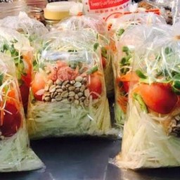 ตำปูปลาร้าแยกเครื่อง