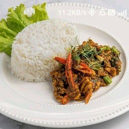 ข้าวราดคั่วกลิ้ง