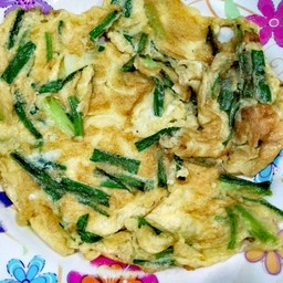 ข้าวไข่เจียวต้นหอม