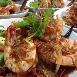 กุ้งผัดมะขามเปียก