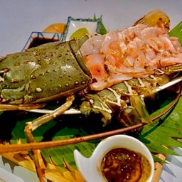 กุ้งมังกรใหญ่ซาซึมิตัวละ