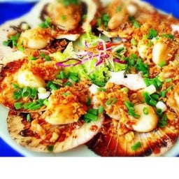 หอยเชลล์ญี่ปุ่นผัดซอสXO