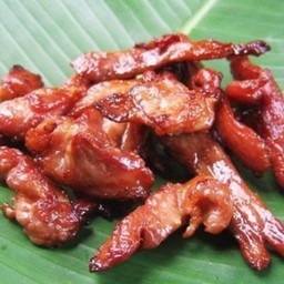 หมูเเดดเดียวทอด